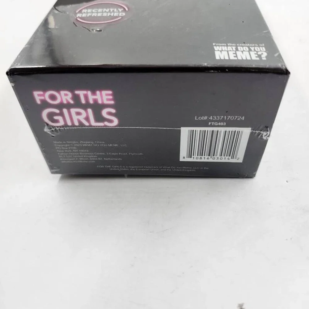 What Do You Meme 3+ For the Girls Card Game Party Game Multicolor
